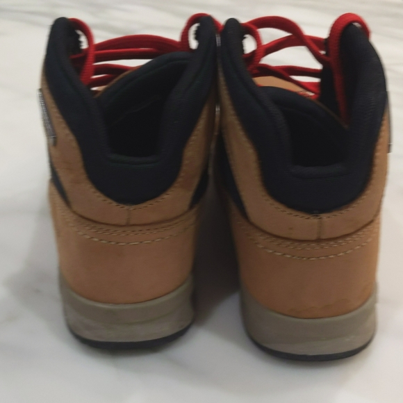 Timberland Earthkeepers Scramble Boots leather tan kids size 3 - Picture 6 of 12